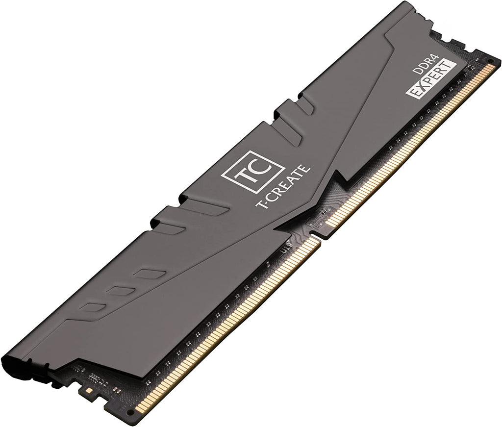 T-Create Expert Overclocking 10L DDR4 64GB Kit (2 X 32GB) 3200Mhz (PC4 25600) CL16 Desktop Memory Module Ram - TTCED464G3200HC16FDC01