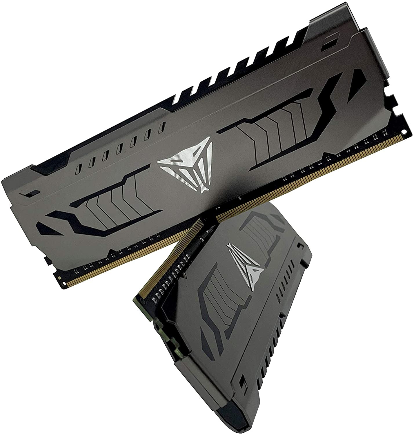 Patriot Viper Steel DDR4 RAM 16GB (2X8GB) 3200Mhz CL16 1.35V UDIMM Desktop Gaming Memory Kit Compatible with XMP - PVS416G320C6K